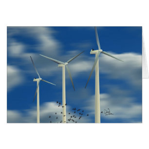 Turbine éolienne d'énergie verte