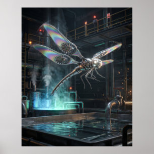 Turbinen Libelle Drift Poster