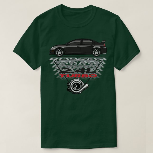 Turbo Black T-Shirt (Design vorne)