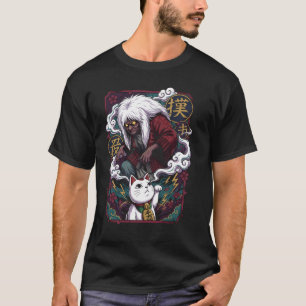 Turbo-Oma Dandadan-Geist-Medium-Turbo-Symbol T-Shirt