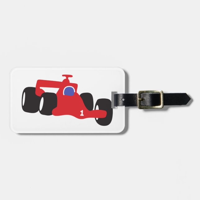 Turbo-Rennwagen Gepäckanhänger (Vorderseite horizontal)