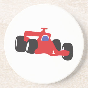 Turbo-Rennwagen Getränkeuntersetzer