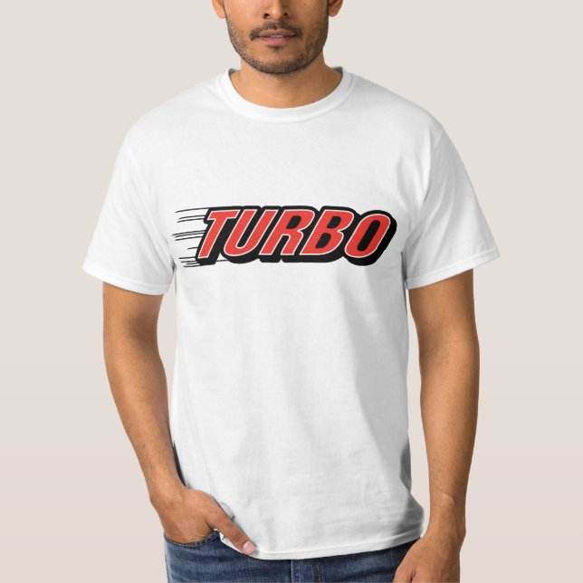 Turbo ~ Rennwagen T-Shirt (Vorderseite)
