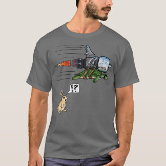 Turbo Tortoise Der Hase T-Shirt