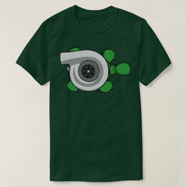 Turbo Turtle T-Shirt (Design vorne)