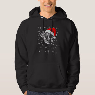 Turbo-Weihnachtsmannmütze-Rennfahrer Hoodie