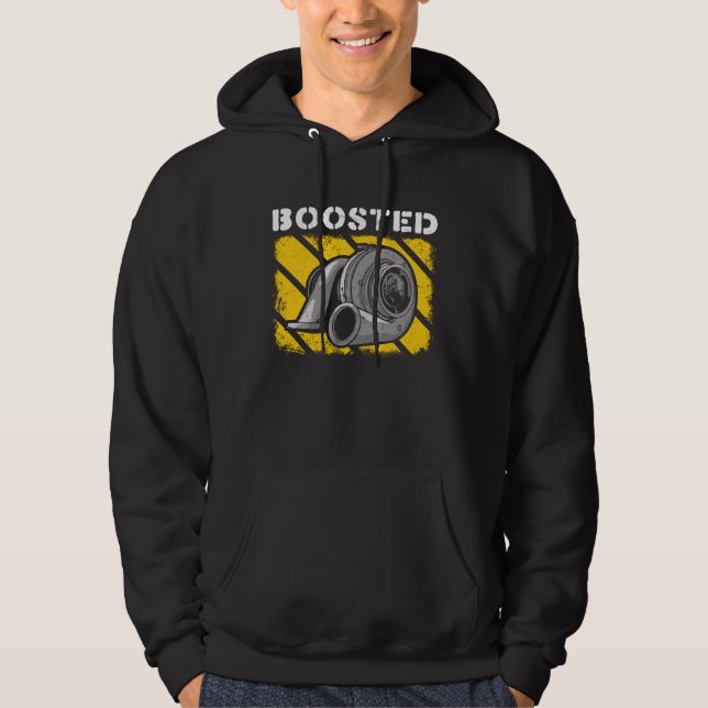 Turbocharger Boosted  Turbo & Tuning  1 Hoodie (Vorderseite)
