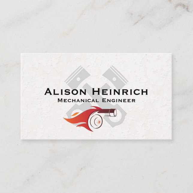 Turbofeuer | Kolben Visitenkarte (Vorderseite)