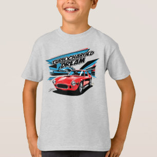 Turbogeladener Traum - Red Sports Car T-Shirt