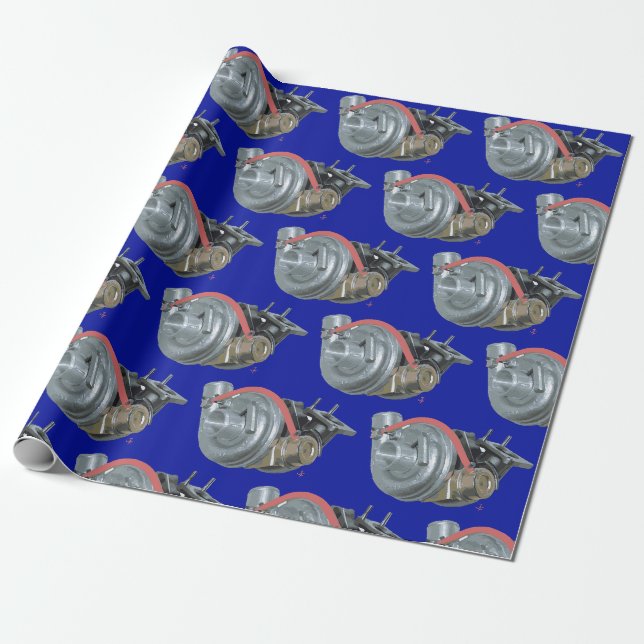 Turbolader Geschenkpapier (Ungerollt)