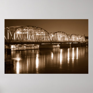 Türbrücke Landkreis Poster