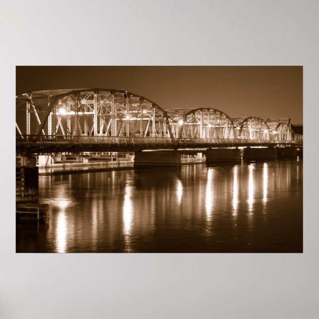 Türbrücke Landkreis Poster (Vorne)