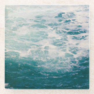 Turbulent Blue Waters Untersetzer