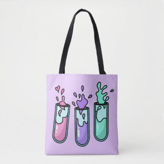 Turbulente Prüfröhren Tasche