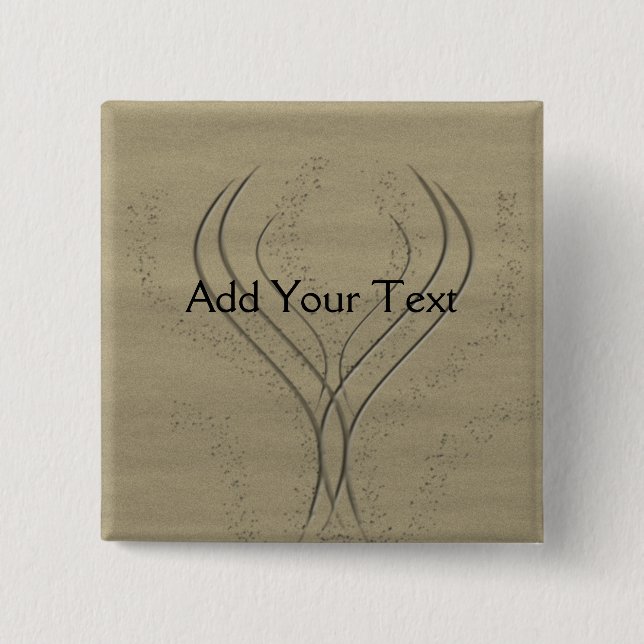 Turbulenz Button (Vorderseite)