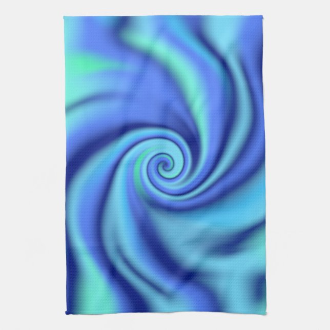 Turbulenz Geschirrtuch (Vertikal)