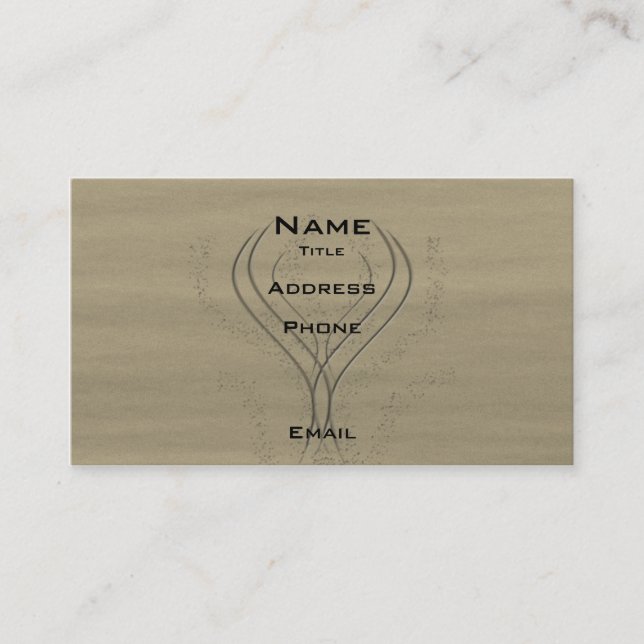 Turbulenz Visitenkarte (Vorderseite)