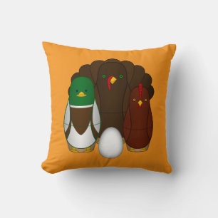 Turducken Kissen