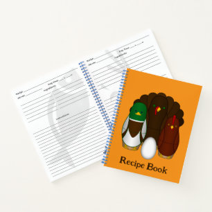 Turducken - Rezept Notizbuch