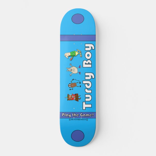 Turdy Boy - Spielen Sie das Spiel (V1) - Skateboar Skateboard (Vorderseite)