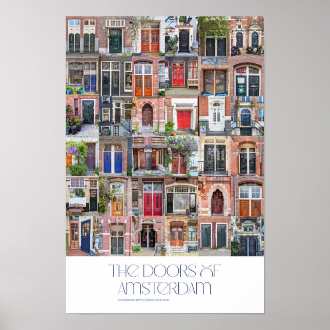 Türen des Amsterdamer Poster (Vorne)