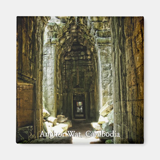 Türen im angkor-wat-kambodschanischen Magnet (Vorne)