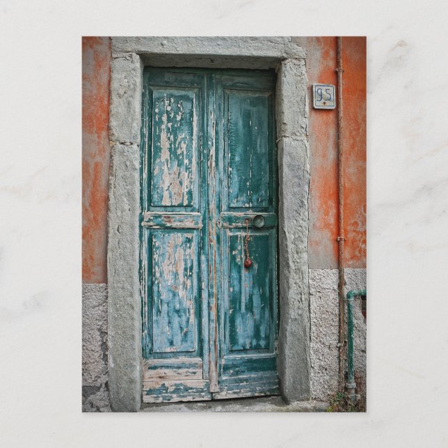 Türen Italiens - Cinque Terre - Postkarte (Vorderseite)