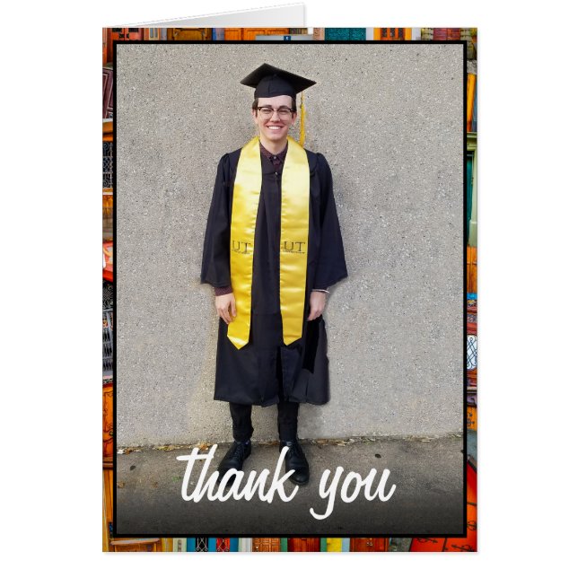 Türen Moderner Foto Abschluss Ankündigung (Vorne)