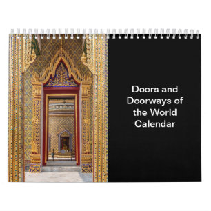 Türen und Türen der Welt Kalender