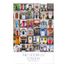 Türen von London Poster