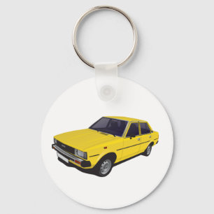 Türgelb Toyota Corollas DX KE70 4 Schlüsselanhänger