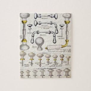 Türgriffe, von einem Geschäftskatalog inländisc