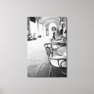 Turin Italien, Café und Archway Leinwanddruck