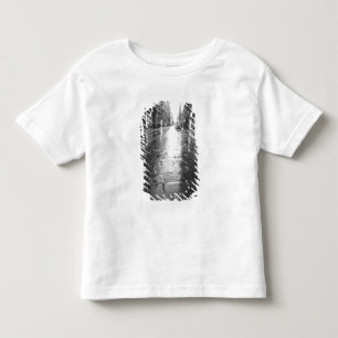 Turin Italien, nasse Straße Abend Kleinkind T-shirt
