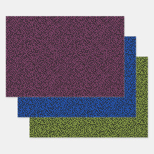 Turing Motif Wrapper Feuilles papier