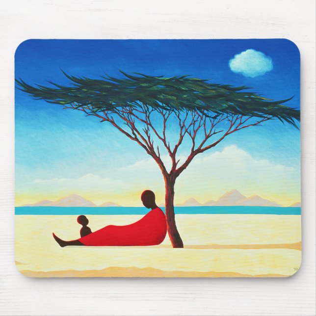 Turkana Nachmittag 1994 Mousepad (Vorne)