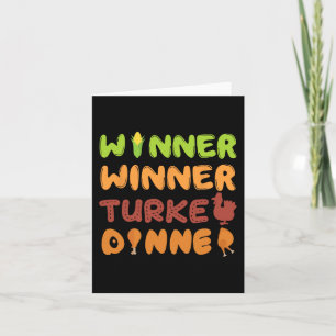 Türkei Abendessen Gewinner Erntedank Herbst Spaß H Karte
