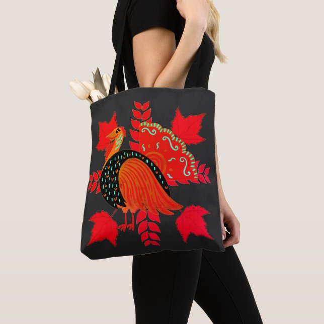 Türkei Ahorn Verlasse Erntedank Frauen Tasche (Von Nahem)