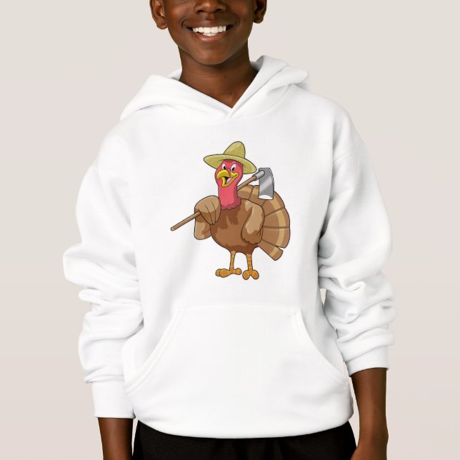 Türkei als Bauer Hoodie (Vorderseite)