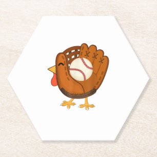 Türkei Baseball Glove Erntedank Day Catchers Bo Untersetzer