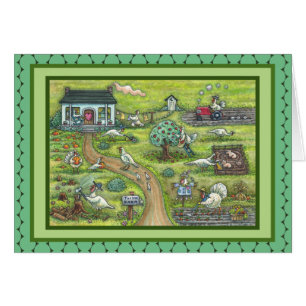 TÜRKEI-BETRIEB, LAND ERNTEDANK GREETING CARD V