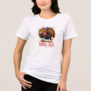 Türkei & Chill Tri-Blend Shirt
