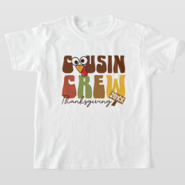 Türkei Cousin Crew - Niedlicher Erntedank T-Shirt