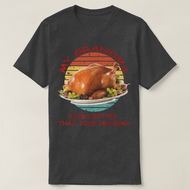 Türkei Day Dinner Mein Oma kocht besser als du T-Shirt (Design vorne)