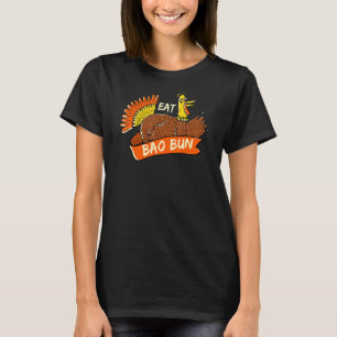Türkei Eat Bao Bun Erntedank Pork Bun Black Fri T-Shirt