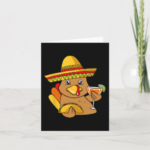 Türkei Eating Taco Erntedank Day Mexiko Food F Karte