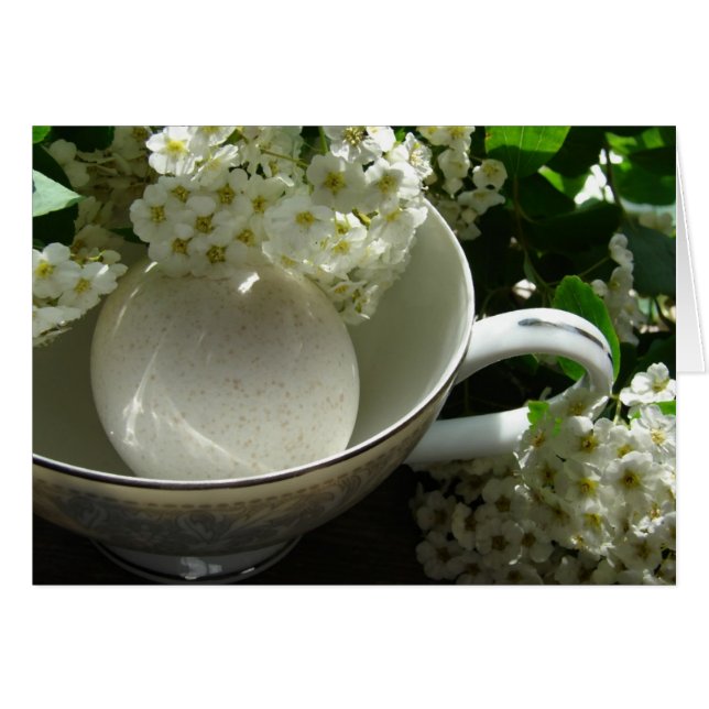 Türkei Eier in Teacup-Jeden Anlässen (Vorderseite (Horizontal))