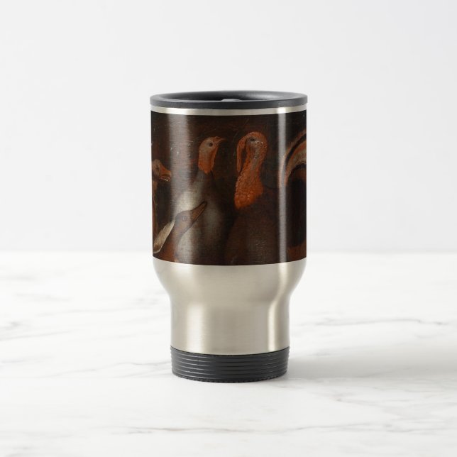 Türkei Encks Pigeon Erntedank Travel Mug Reisebecher (Mittel)