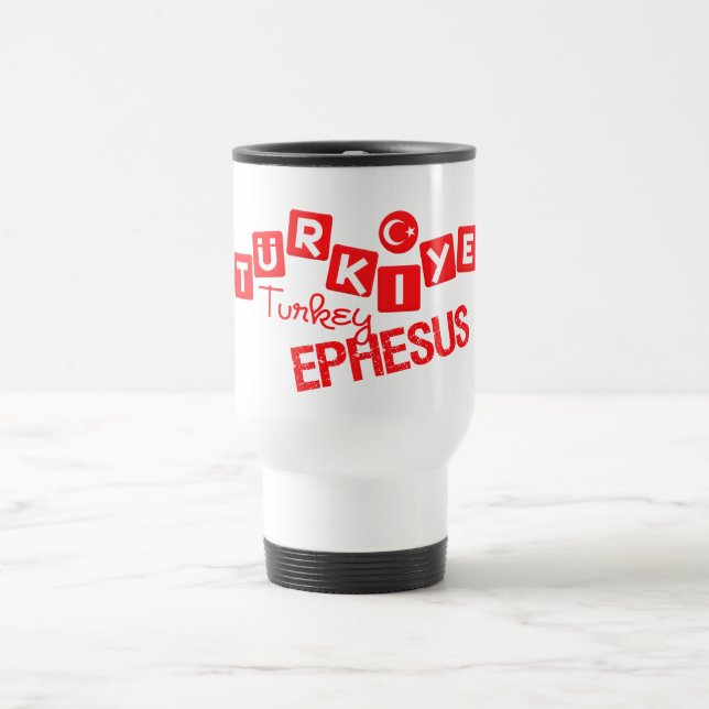 TÜRKEI EPHESUS Tasse - wählen Sie Stil & Farbe (Mittel)