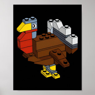 Türkei Erntedank Block Brick Gebäude Master Bu Poster